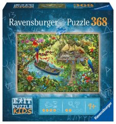 Ravensburger Exit KIDS Puzzle: Džungle 368 dílků