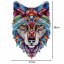 Wooden puzzle - Vlk