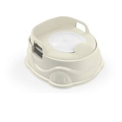 3v1 nočník, sedátko na WC, stolička, béžová, 20x34,5x37 cm