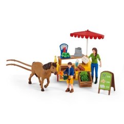 Schleich 42528  Mobilní farmářský stánek