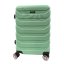 Bavy Cestovní kufr skořepinový 20" Ribs Light green