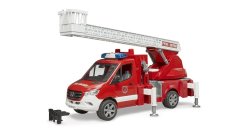 Bruder 2673 MB Sprinter s hasičským žebříkem
