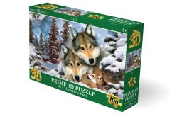 Puzzle 3D - Vlci