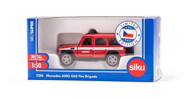 SIKU Super 2306 česká verze - hasiči Mercedes AMG G65