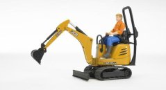 BWORLD 62002 Mikrobagr JCB s figurkou