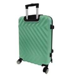 Bavy Cestovní kufr skořepinový 24" Waves Light green