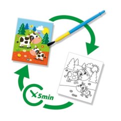 Malování štětcem a vodou - Farma