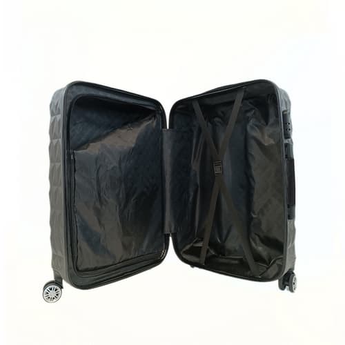 Bavy Cestovní kufr skořepinový 24" Diamond Dark grey