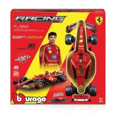 Bburago - RACING MODEL KIT, Formule Ferrari SF24 (2024), #16 Charles Leclerc, 1:24