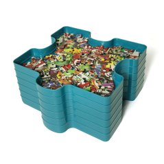 Bavytoy Stohovací boxy na puzzle 6 ks