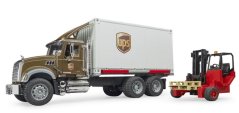 Bruder 2828 Logistický Mack Granite UPS s příslušenstvím