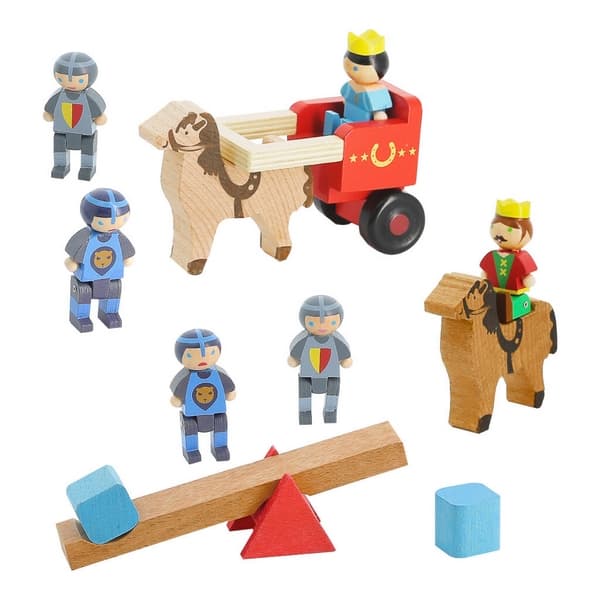 Dřevěné figurky a hračky - Varianty - 2 růžové auto