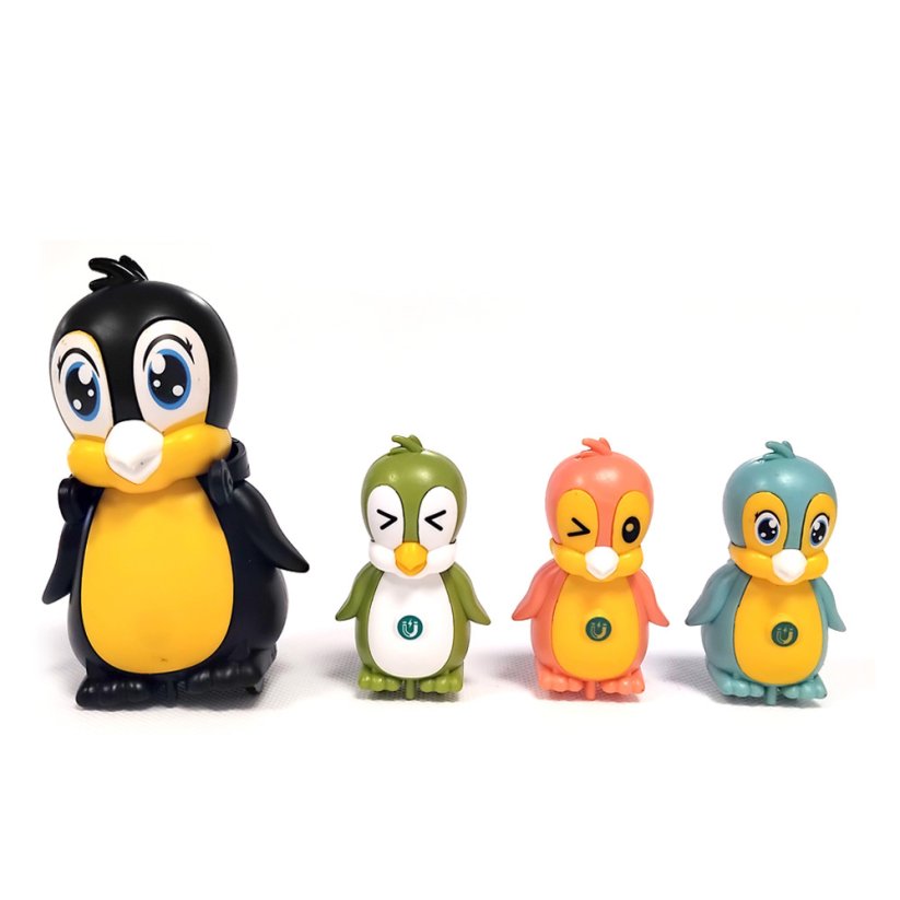 Bavytoy Chodící tučňák s mláďaty