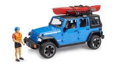Bruder 2529 Jeep Wrangler Rubicon s kajakem a figurkou