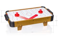 Hra stolní dřevěná - Air hockey