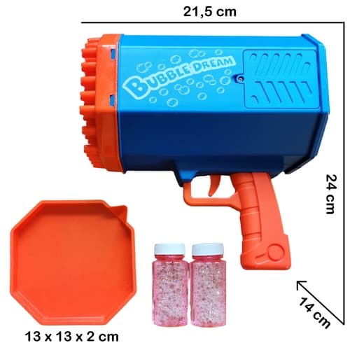 Bublifuková pistole mega Bubble Dream
