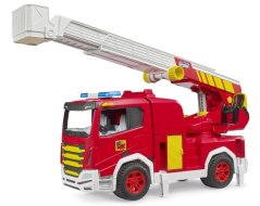 Bruder 3472 Hasičský sbor ROADMAX s otočným žebříkem