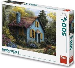 Puzzle Modrý domeček 500 dílků