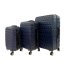 Bavy Cestovní kufr skořepinový Diamond Navy - set 3 ks