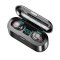 Bluetooth sluchátka s mikrofonem černé