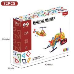 Magnetická stavebnice Vrtulník 72 ks