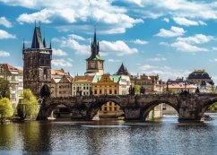 Česká kolekce: Praha Pohled na Karlův most 1000 dílků