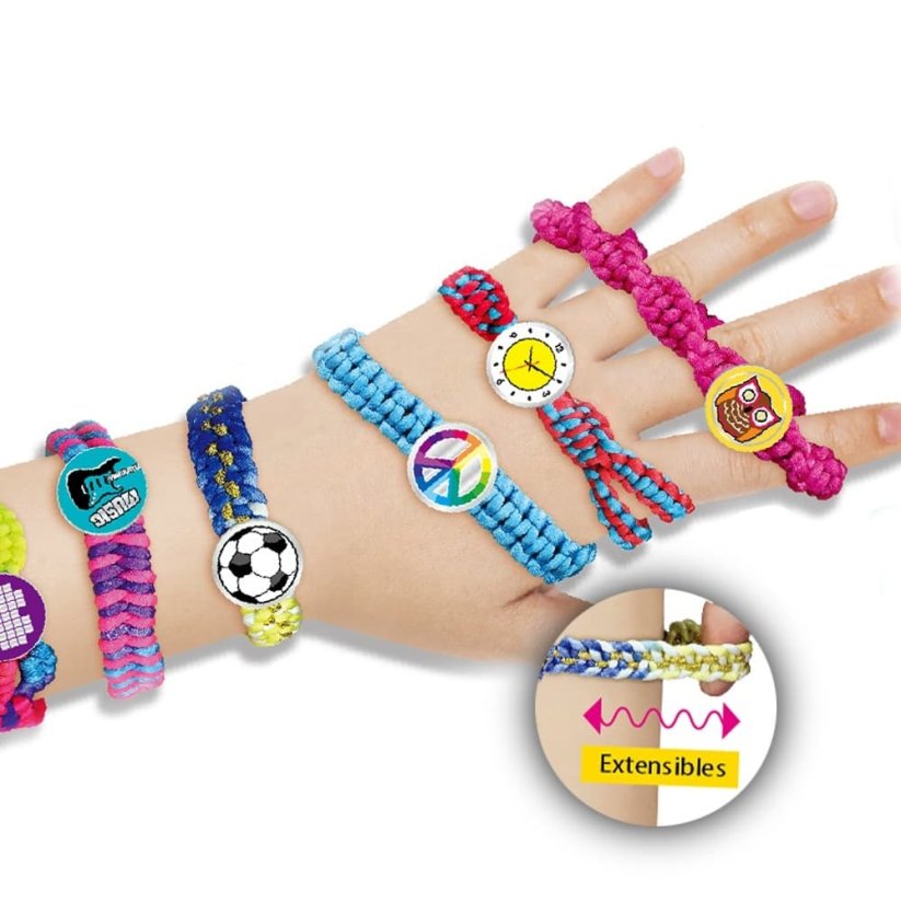 Výroba pletených náramků