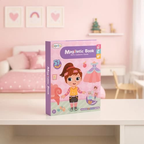 Magnetické kreativní puzzle - hra na převlékání