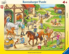 Ravensburger Na koňské farmě puzzle (40 dílků)
