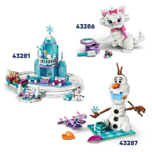 Lego Disney 43285 Ariel a její kouzelný miniaturní palác