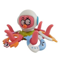 Bavytoy Chobotnice s kroužky do vany