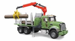 Bruder 2824 Nákladní auto MACK Granit přeprava dřeva
