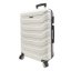 Bavy Cestovní kufr skořepinový 24"Ribs White