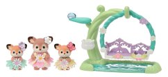 Sylvanian Families Jelínci na květinové houpačce