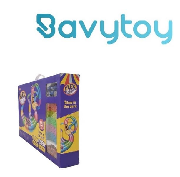 Bavytoy Variabilní dráha svítící 220ks