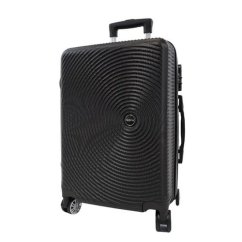 Bavy Cestovní kufr skořepinový 20" Circle Black