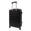 Bavy Cestovní kufr skořepinový 24" Ribs Black