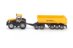 SIKU Farmer 1858 - Traktor se sklápěcím přívěsem 1:87