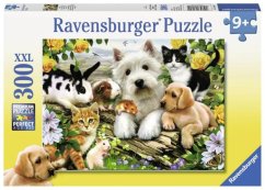 Ravensburger puzzle Veselé přátelství zvířat 300 dílků