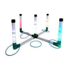 Bavytoy Házení kroužků s LED světlem