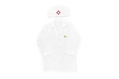 Kostým doktorský plášť s čepicí