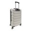 Bavy Cestovní kufr skořepinový 24"Ribs White