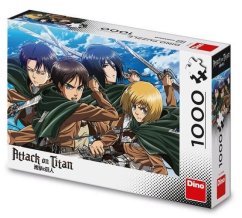 Dino Puzzle Anime: Attack on Titan 1000 dílků