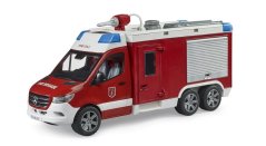 Bruder 2680 Hasičský vůz MB Sprinter se světelným a zvukovým modulem