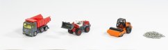 SIKU Super 6329 - Set stavební stroje a příslušenství