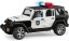 Bruder 2526 Jeep Wrangler Policie s figurkou policisty