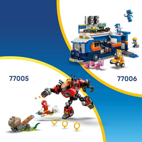 Lego Sonic 77006 Velitelské vozidlo týmu Sonic