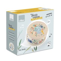 Vilac Dřevěný cajón bubínek Zvířata světa Sarah Betz