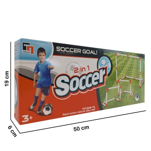 Bavytoy Fotbalové branky 1velká/2 malé