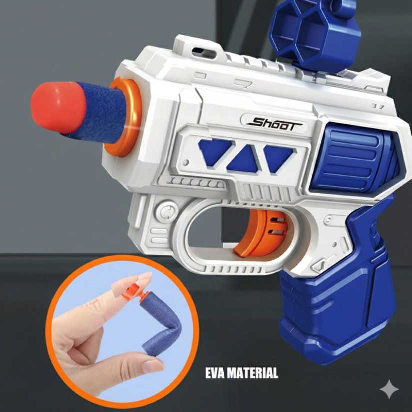 Pistole s pěnovými náboji